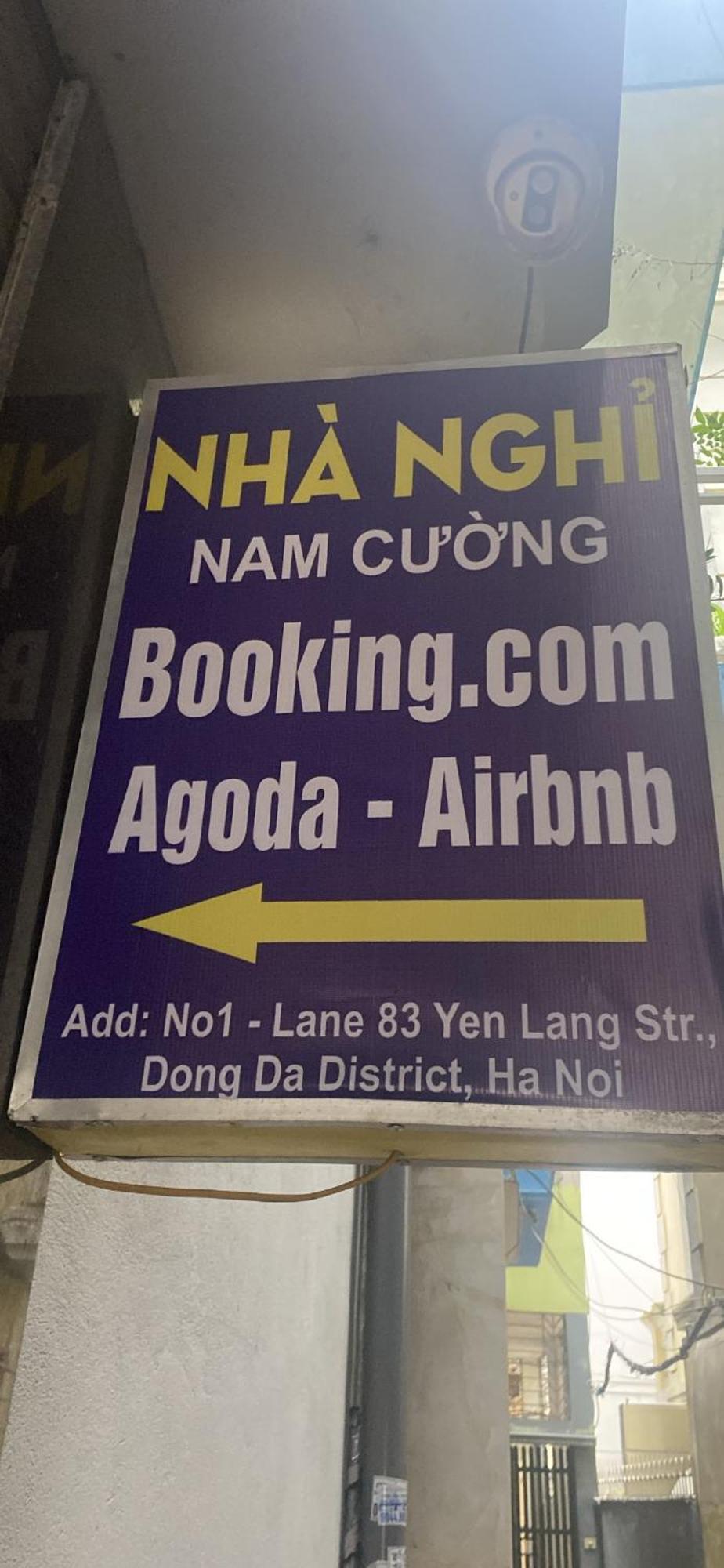 Nam Cuong Motel - Phong Don Co Cua So Thoang Mat Khep Kin - Thang May Hanói Exterior foto